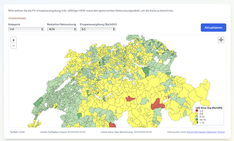 LEG Rentabilitäts-Rechner